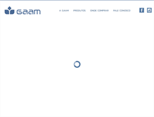Tablet Screenshot of gaam.com.br